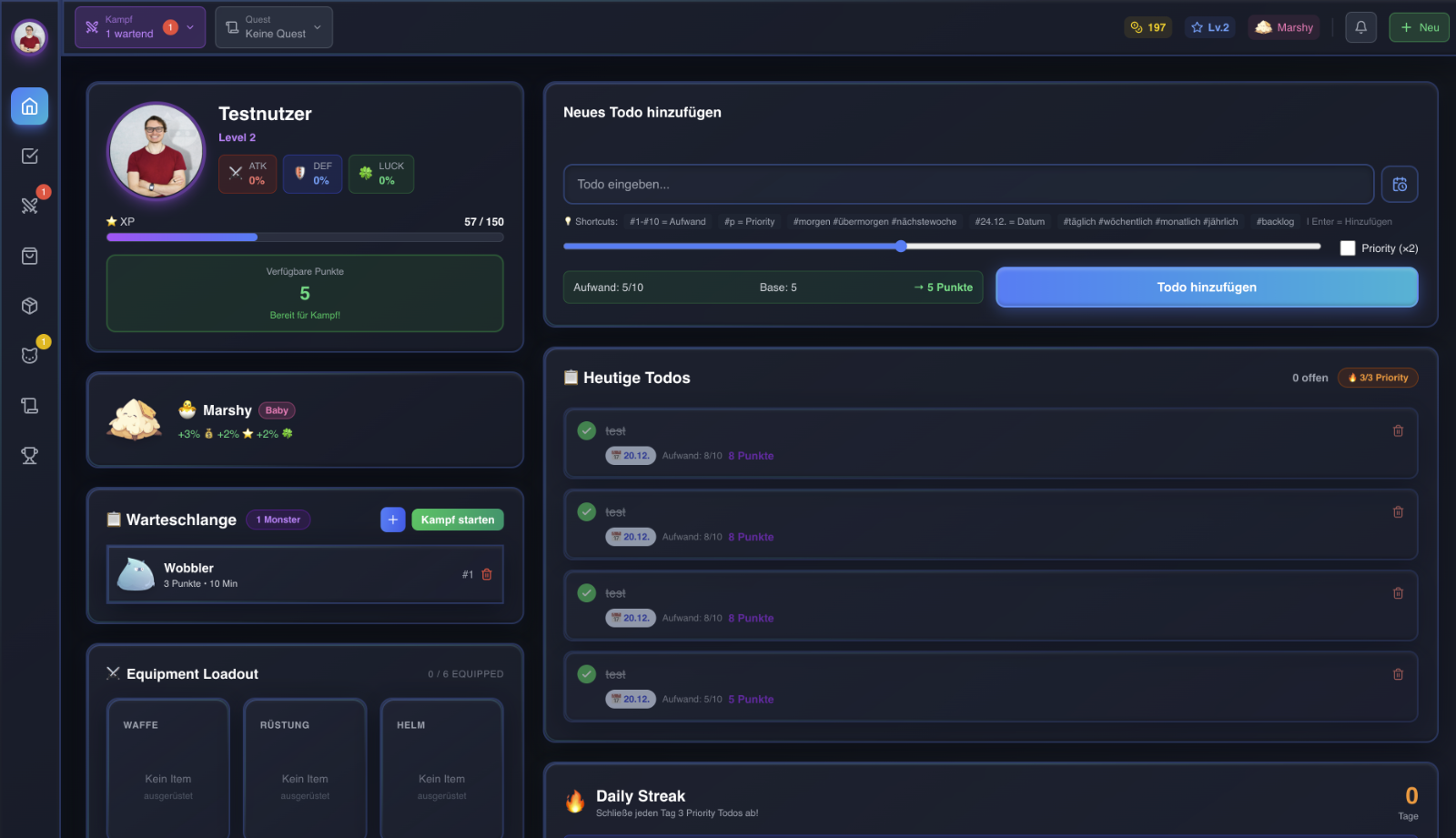 Fabletrack Dashboard